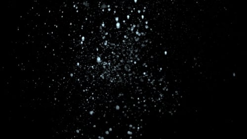Bubbles auf schwarzem Hintergrund