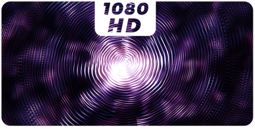 Dynamic Abstract Radial Particle Wave Background Loop