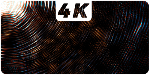 Glowing Abstract Particle Wave Background Animation