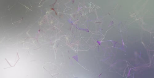 Abstract Digital Network Connection Background