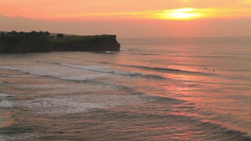 Balangan Beach at Sunset