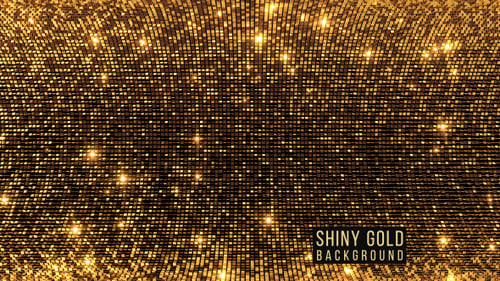 Gold Shiny Awards Wandhintergrund