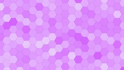 Animated Purple Hexagon Grid Sparkle Background
