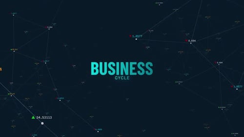 Business Cycle Animation 4K