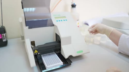 Medical Machine in Laboratory for Scientific Experiment