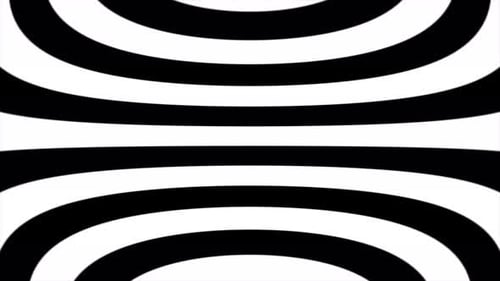 Looped optical monochrome illusion