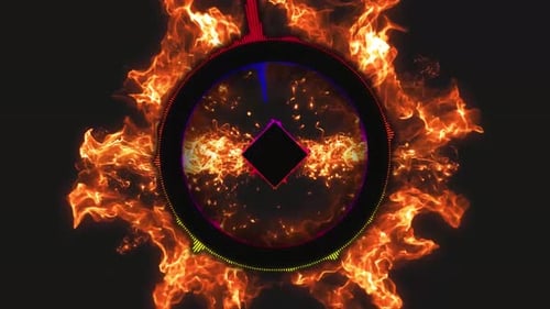 Sound waves geometric shape