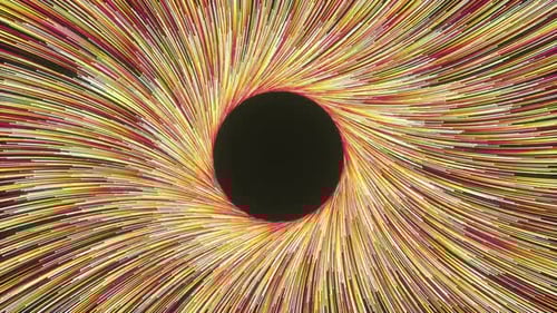 Energetic Abstract Light Particle Streaks Animation Reveal Background