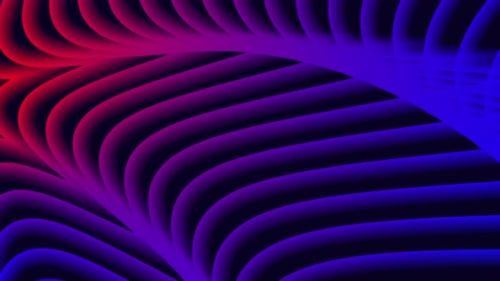 Abstrakter kreativer Streifenhintergrund mit blauen Linien