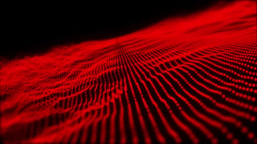 Red Particular Background