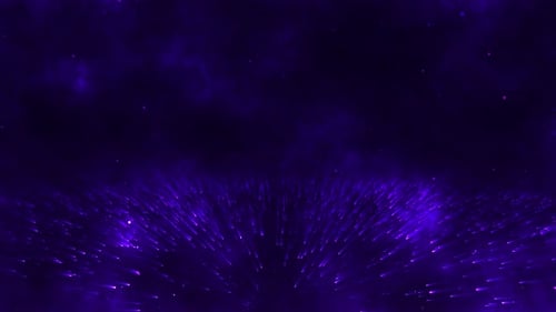 Abstract Space Particles Rotation and Space