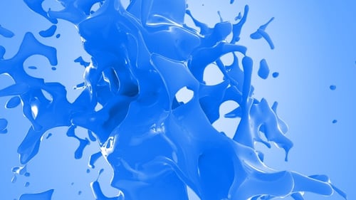 Blue Color Splash