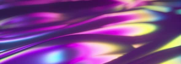 Abstract Holographic Oil Surface Background