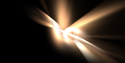 Elegant Musical Note Reveal with Light Rays