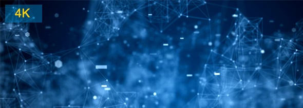 High-Tech Digital Lines Background 4K