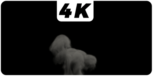 Realistic Rising Smoke Plume Animation