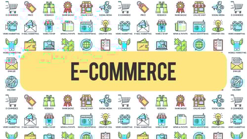 E - Commerce - 30 Animated Icons