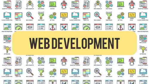 Web Development - 30 Animated Icons