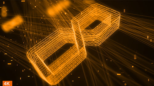 Countdown für digitale 3D-Hightech-Netzwerke