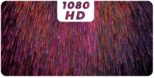 Vibrant Abstract Digital Particle Rain Loop Background