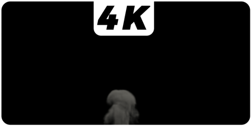 Rising White Smoke Alpha Channel Effect