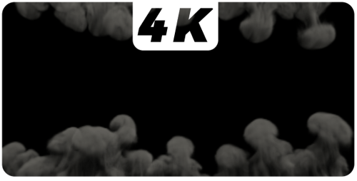 Fluid Dynamic Smoke Cloud Transition Reveal Effect