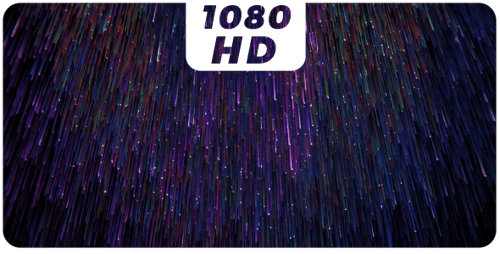 Futuristic Glowing Light Trails Background Loop