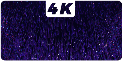Dynamic Purple Glowing Particles Abstract Background Animation