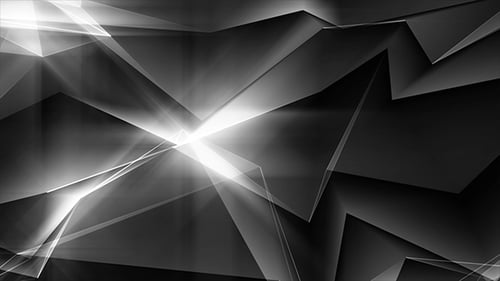 White Abstract Polygonal