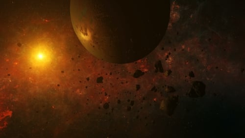 Flying in Space Amongst Asteroids and Planets