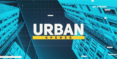 Dynamic Urban Glitch Opener for Modern Content