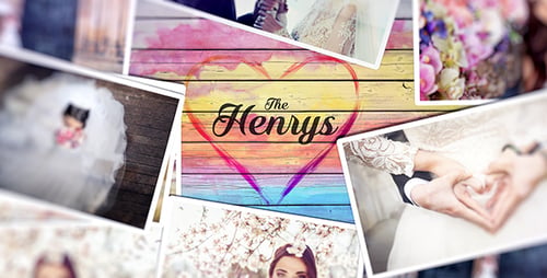 Fluid Ink Photo Slideshow for Romantic Memories and Special Events