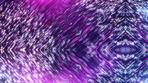 Light Blue Purple Particles