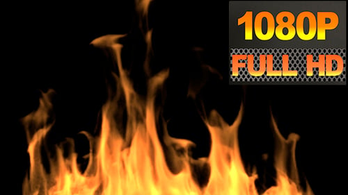 Dynamic Realistic Fire Element Loop Animation