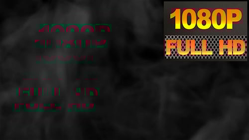 Abstract Dark Smoke Fluid Movement Background