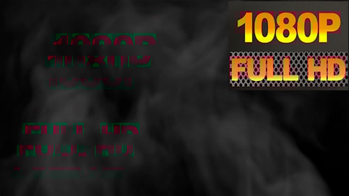 Dark Flowing Smoke Effect with Alpha Channel