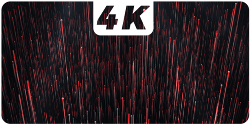 Futuristic Red Lines Particle Stream Abstract Background