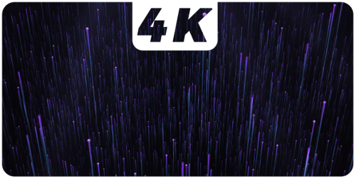 Abstract Purple Glowing Lines Digital Background