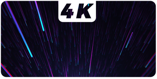 Futuristic Digital Light Speed Tunnel Background