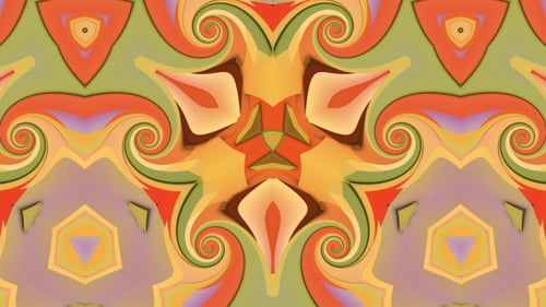 Pastellfarben Kaleidoskop
