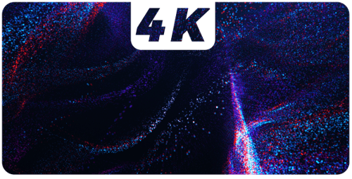 Dynamic Abstract Particle Flowing Digital Background