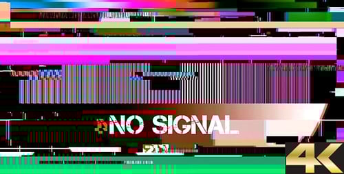 Abstract Digital Glitch Noise Transition Pack