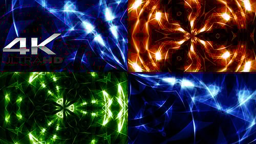 Skiny Kaleido Background Loop