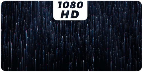 Futuristic Falling Particles Digital Data Stream Loop