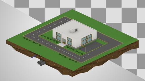 Isometric Restaurant