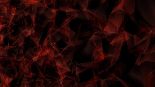 Rote polygonale Hintergrundschleife