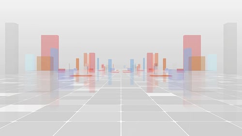 Clean Cube-Boden-Hintergrund