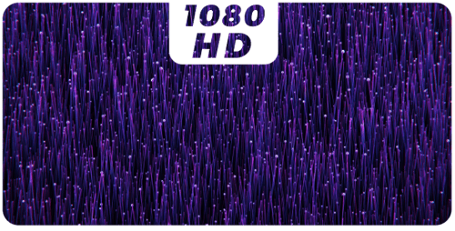 Dynamic Abstract Glowing Purple Lines Tech Background