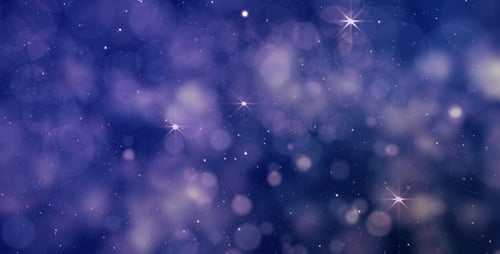 Glatte Bokeh-Sterne 4K