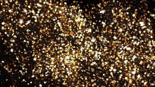 Abstract Background with Shining Bokeh Sparkles